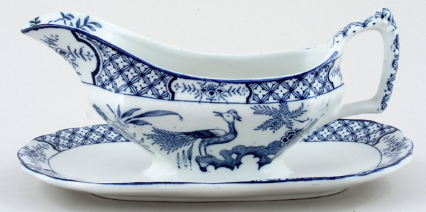 Sauce Boat and Fixed Stand c1920s